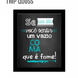 QUADRO MDF FOME