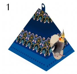 CASINHA CALOPSITA ESTAMPADA