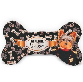 ALMOFADA OSSO YORKSHIRE PRETO