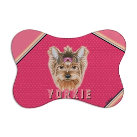 TAPETE OSSO PET YORKSHIRE ROSA