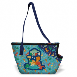 BOLSA DE TRANSPORTE PET DINOSSAUROS