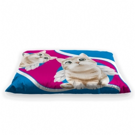 ALMOFADAO CAMA PARA PET GATINHOS DE ASAS
