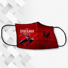 MASCARA DE TECIDO HOMEM ARANHA NOVA ( DUPLA CAMADA)