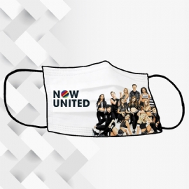 MASCARA DE TECIDO NOW UNITED ( DUPLA CAMADA)