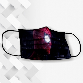 MASCARA DE TECIDO SPIDER MAN FILME ( DUPLA CAMADA)