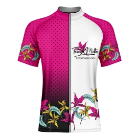 CAMISA CICLISMO TOUR FLOWER