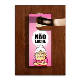 AVISO DE PORTA NAO ENCHE 20ALT X 9LARG