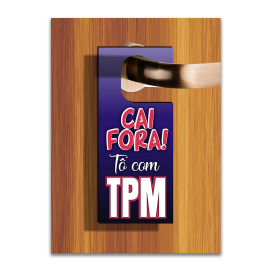 AVISO DE PORTA CAI FORA 20ALT X 9LARG
