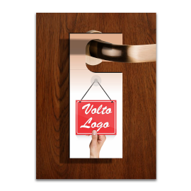 AVISO DE PORTA VOLTO LOGO 20ALT X 9LARG