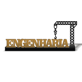 LETREIRO MDF ENGENHARIA