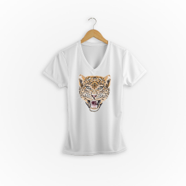 T SHIRT ONCA 100 ALGODAO