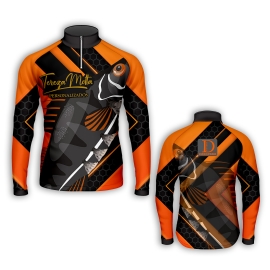 CAMISA DE PESCA ORANGE PULSE