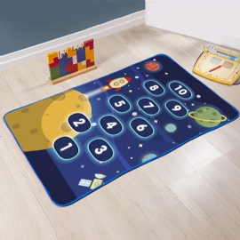 TAPETE INFANTIL AMARELINHA ESPACO SIDERAL