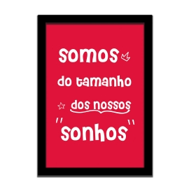 QUADRO MDF SONHOS