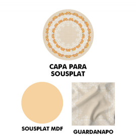 KIT SOUSPLAT ORNAMENTOS