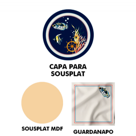 KIT SOUSPLAT OCEANO