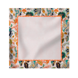TOALHA DE MESA FLORAL ETNICO