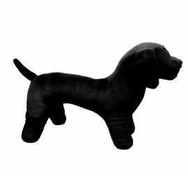 MANEQUIM CACHORRO DE PELUCIA