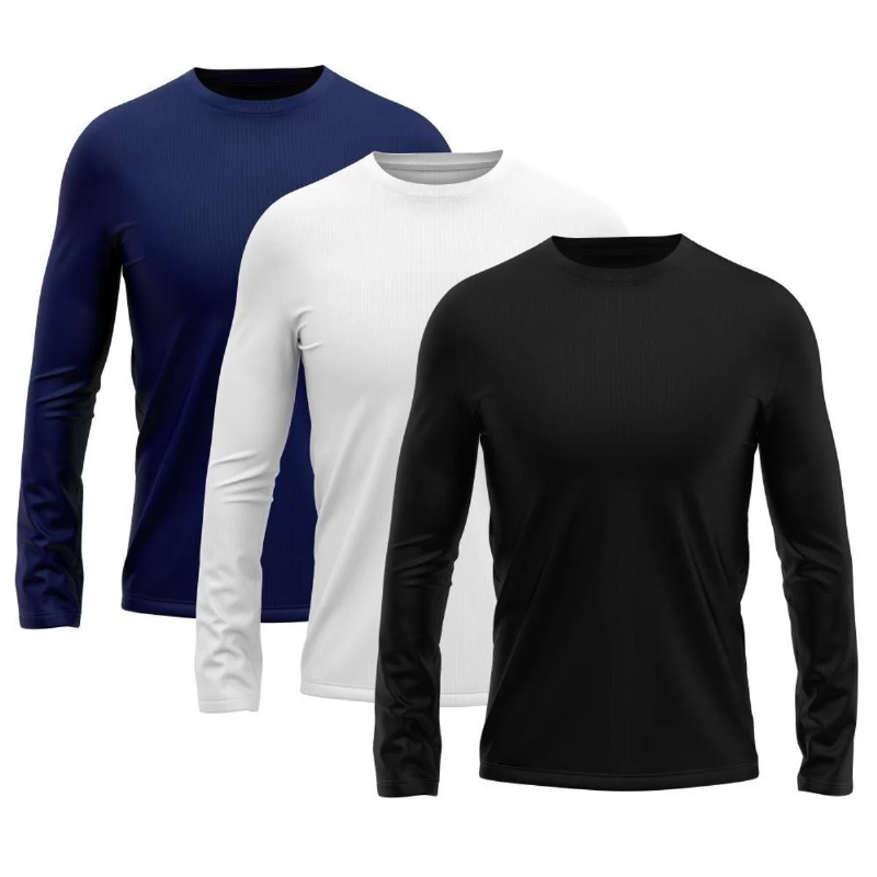 Blusa Trmica Manga Longa Esportiva 