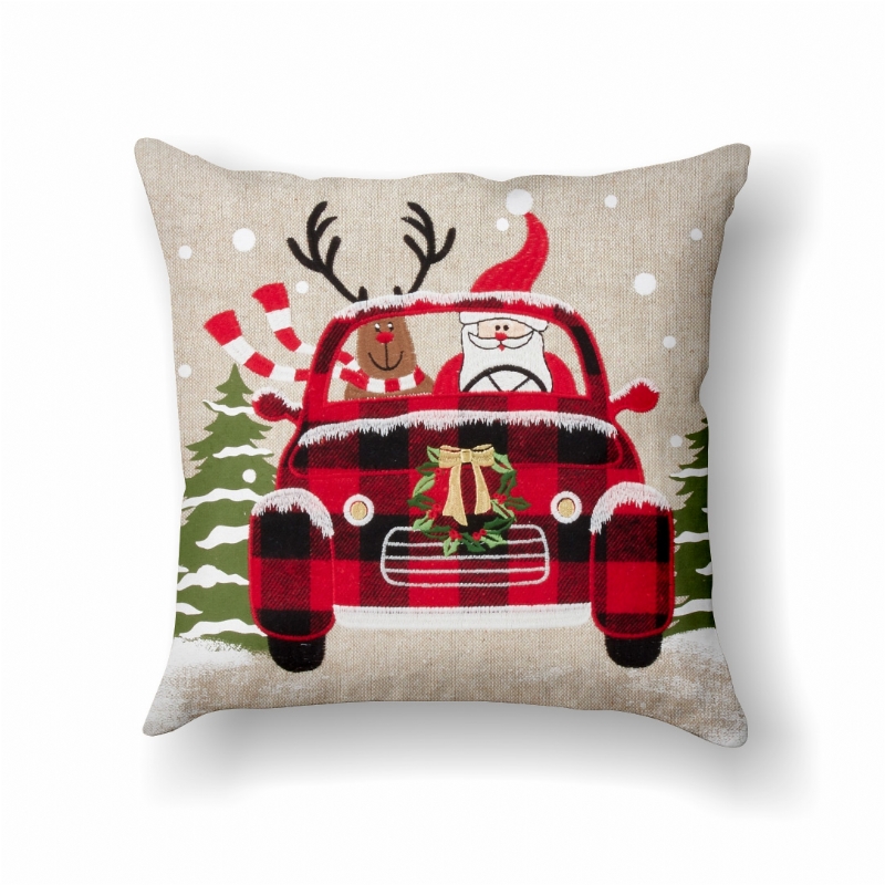 Kit 3 CAPAS Para Almofada Boneco de Neve